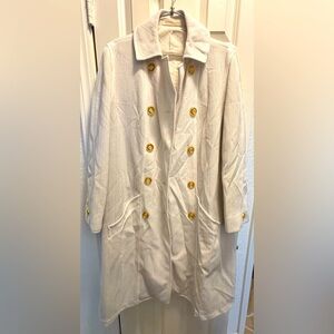 VINTAGE Beautiful Misty Harbor Coat
Size 14
Color white
